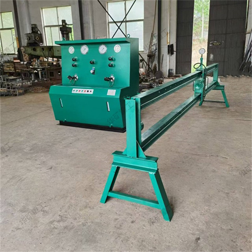 華礦集團熱銷產(chǎn)品單體液壓支柱試驗臺發(fā)往內蒙古